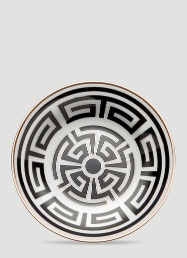 Ginori 1735 Set of Two Labirinto Coffee Saucer Black wps0644445