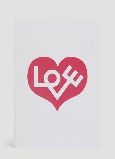 Vitra Love Heart Greeting Card Red wps0644760