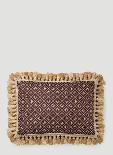 GG Damier Rectangular Cushion Gucci GG Damier Rectangular Cushion Burgundy wps0670009