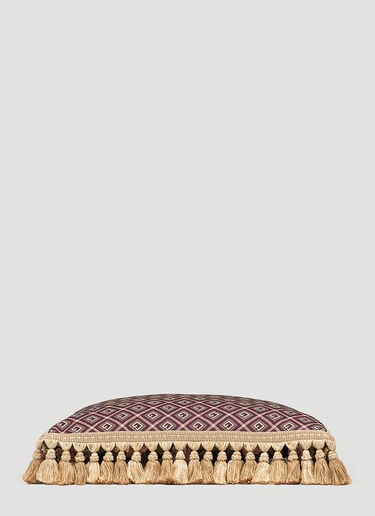 GG Damier Rectangular Cushion Gucci GG Damier Rectangular Cushion Burgundy wps0670009