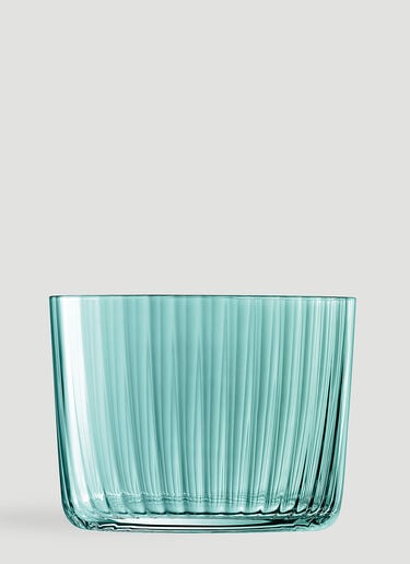 Set of Four Gems Tealight Holders LSA International Set of Four Gems Tealight Holders Green wps0670035