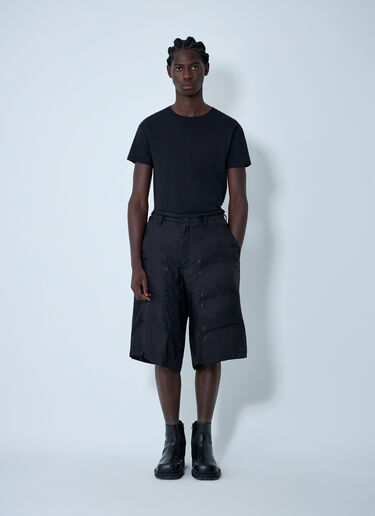 Yohji Yamamoto Padded Shorts Black yoy0162005