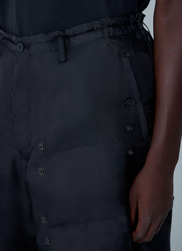 Yohji Yamamoto Padded Shorts Black yoy0162005