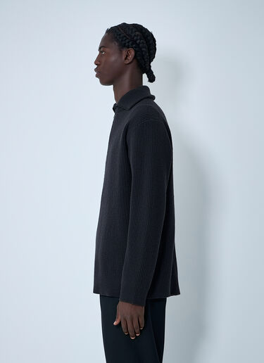 Half-Zip Sweater Yohji Yamamoto Half-Zip Sweater Black yoy0162007