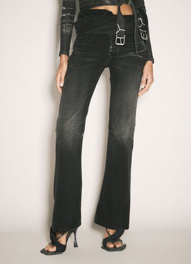 Y/Project Wrap-Belt Jeans Black ypr0258003