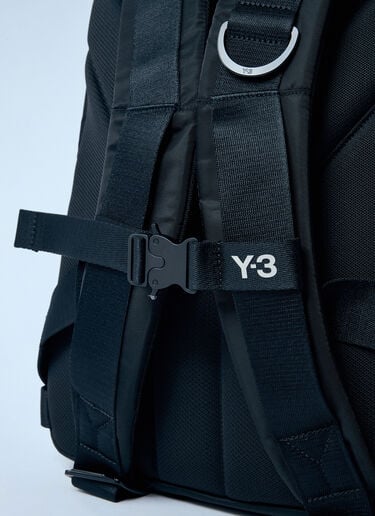 로고 패치 백팩 Y-3 로고 패치 백팩 블랙 yyy0160009