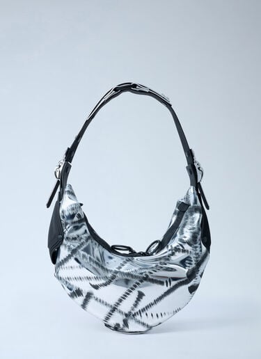 Innerraum オブジェクト HM5 ハーフムーン ショルダーバッグ  シルバー inn0362006