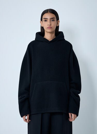 Hooded Fleece Sweatshirt RIER Hooded Fleece Sweatshirt Black rrr0362006