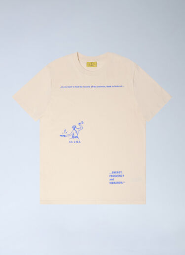 LN-CC x TOY TONICS Printed T-Shirt Cream toy0362002