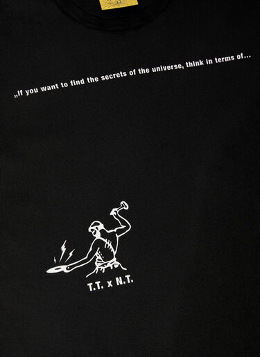 LN-CC x TOY TONICS Printed T-Shirt Black toy0362003