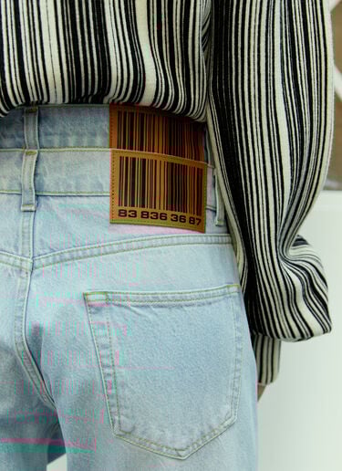 VTMNTS Double Waist Denim Jeans Blue vtm0354003
