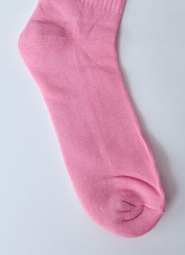 Gallery Dept. Logo Motif Socks Pink gdp0160028