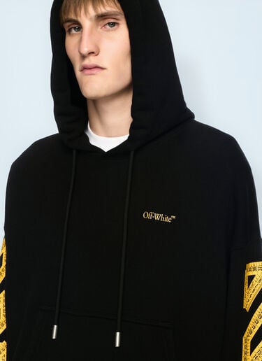 Off-White Tape Arrow Hooded Sweatshirt Black ofw0160101