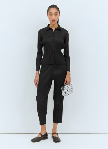 Pleats Please Issey Miyake 플리츠 셔츠 블랙 plp0258020