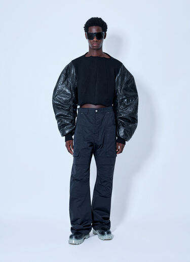 LN-CC® - Rick Owens: Stefan Cargo Pants - Black Rick Owens Stefan Cargo Pants Black ric0165043