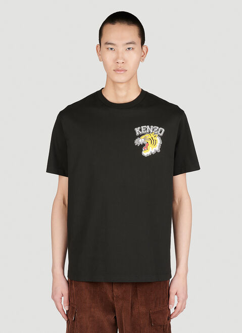 Kenzo Logo Print T-Shirt Green knz0154002