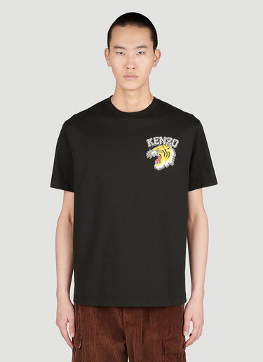 Logo Print T-Shirt Kenzo Logo Print T-Shirt Black knz0154016