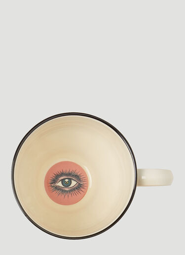 Gucci Set of Two Star Eye Demitasse Cup and Saucer White wps0644017