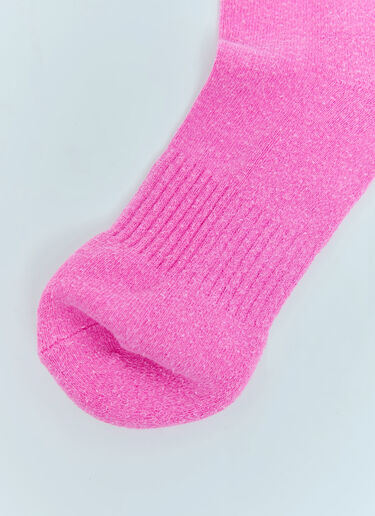 Clean Logo Jacquard Socks Gallery Dept. Clean Logo Jacquard Socks Pink gdp0152038