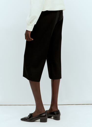 The Row Gandine Cropped Pants Black row0256017