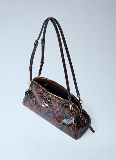 Caprice Shoulder Bag Miu Miu Caprice Shoulder Bag Brown miu0262124