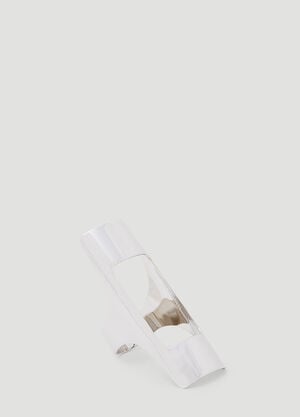 Walter Van Beirendonck Lighter Holder Ring Silver wlt0158026