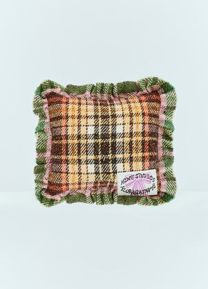 Acne Studios Plaid Cushion Multicolour acc0356001