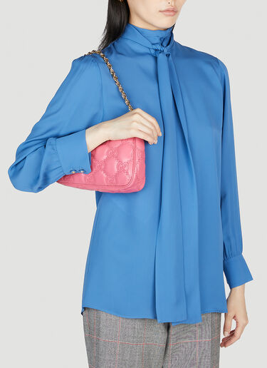 Gucci GG Matelassé Handbag Pink guc0253190