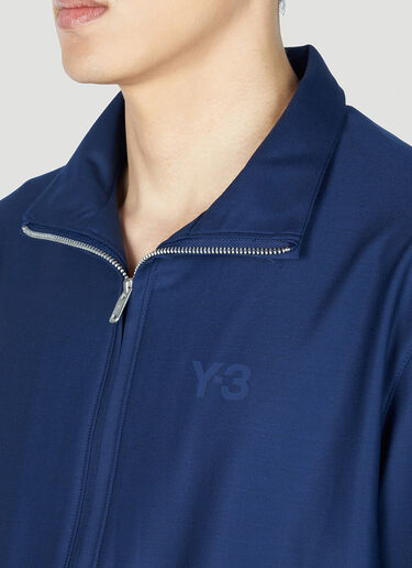 Y-3 Logo Print Track Jacket Navy yyy0152018