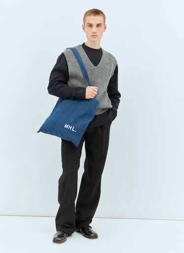MHL by Margaret Howell Canvas Tote Bag Blue mhl0158012
