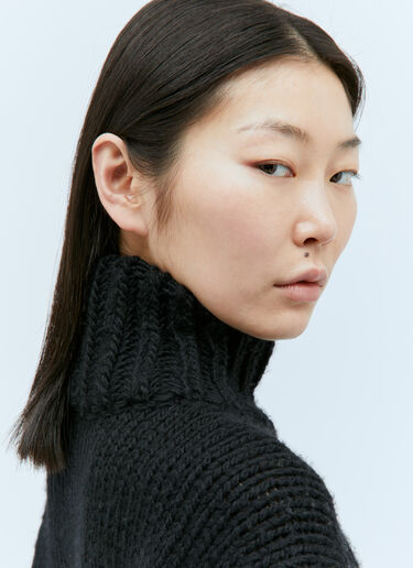 Moncler T-넥 스웨터 블랙 mon0258029