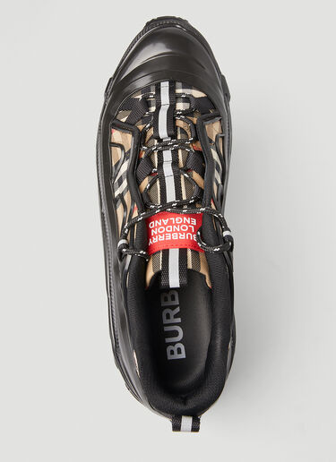 Burberry 复古格纹 Arthur 运动鞋 黑 bur0149077
