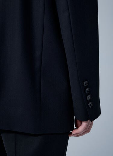 TOTEME Raw Lapel Jacket Black tot0261072