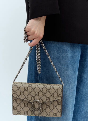 Gucci Dionysus Supreme 链带单肩包 米 guc0245123