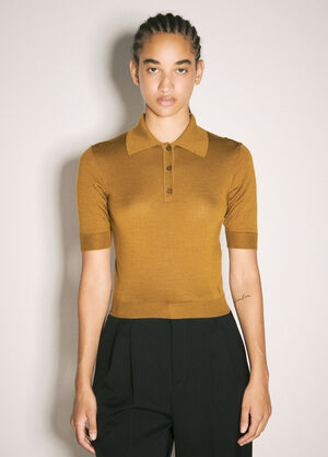 Balenciaga Cassandre Polo Shirt Grey bal0260012