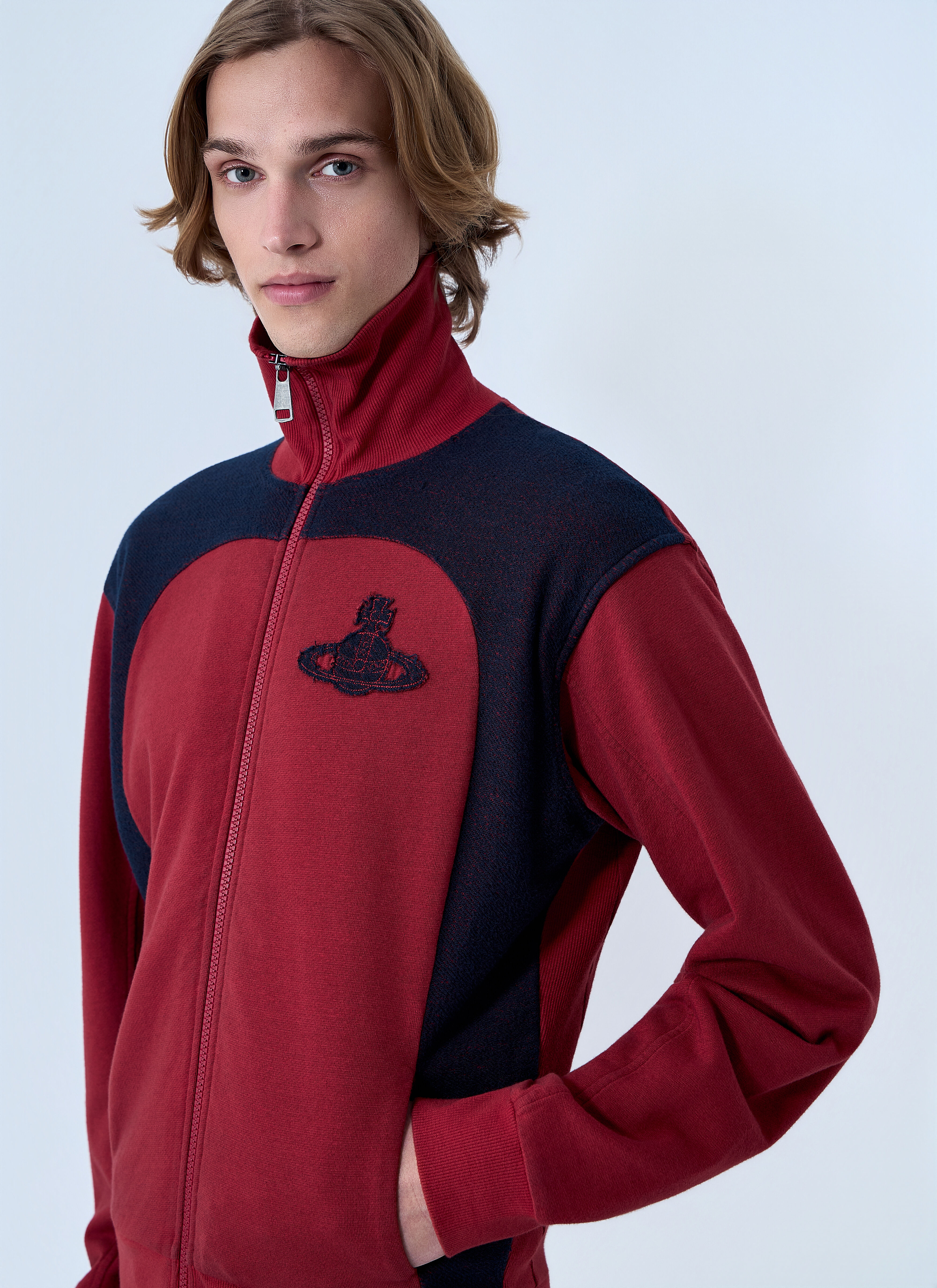 vivienne westwoodストライプ ジップアップジャケット Vivienne Westwood Zip Up | eBay