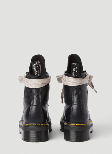 Rick Owens x Dr. Martens Jumbo Laced Boots Black rod0250001