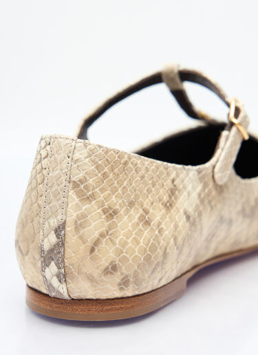 Chloé Marcie Ballerina Flats Beige chl0257031