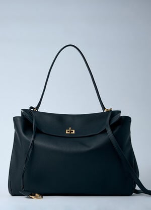 Balenciaga 라지 로데오 핸드백 블랙 bal0260007