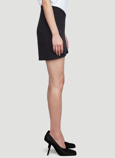 Balenciaga Circle Mini Skirt Black bal0245123