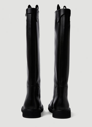 Rick Owens Anthem Jack Boots Black ric0149035