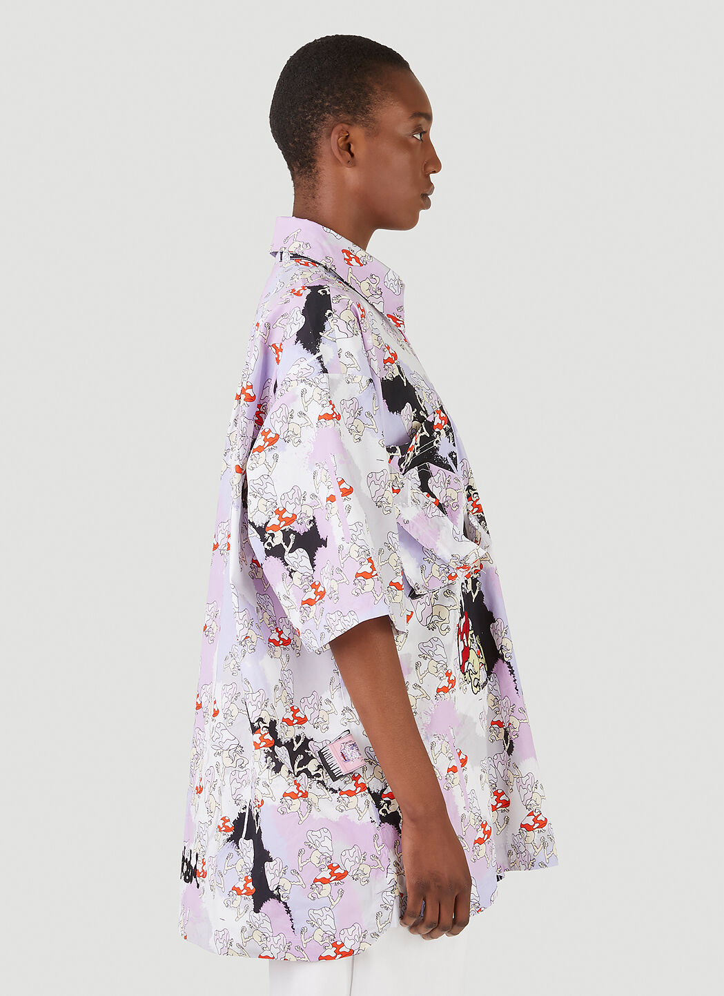 Balenciaga casino shirt store