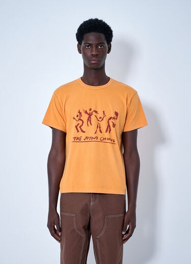 OTW by VANS x Julian Klincewicz Graphic Cotton T-Shirt Orange otj0164009