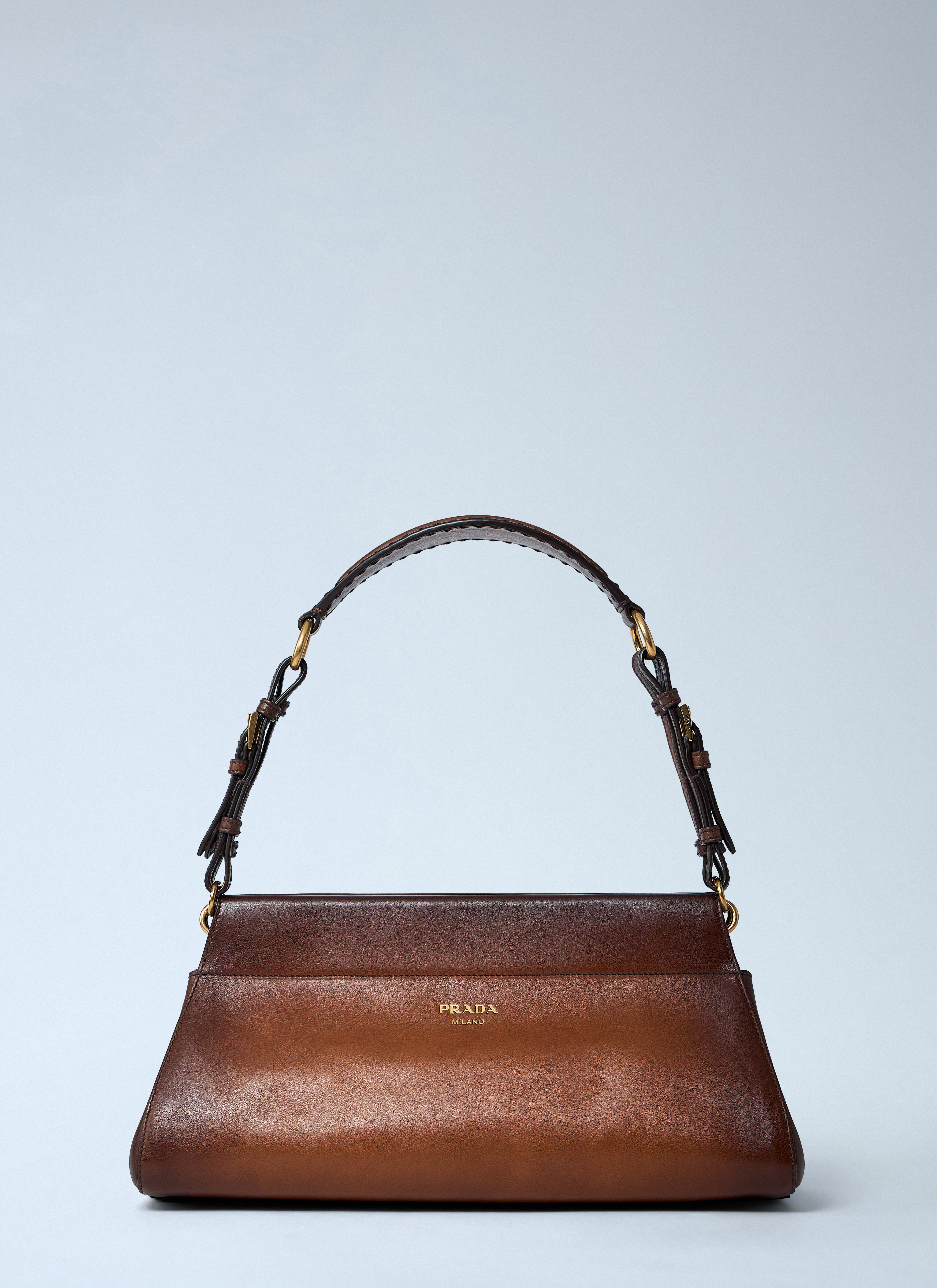 Prada Women's' Medium Enchaîné Shoulder Bag in Brown | LN-CC®