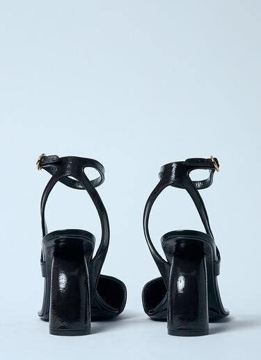 Dries Van Noten Asymmetric Heels Brown dvn0257004