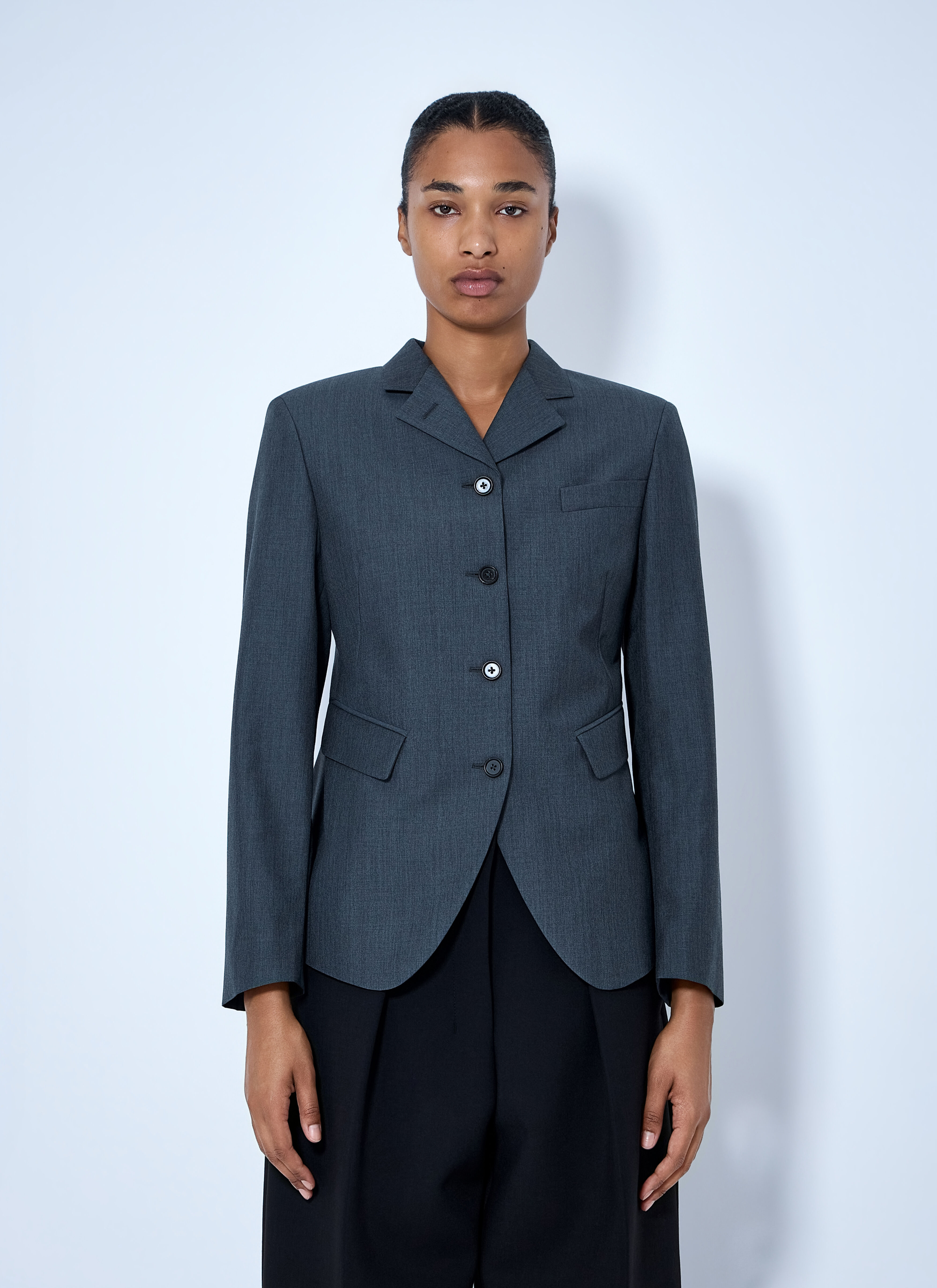 最終セール！アクネ シングルブレストチェックジャケット Acne Studios 