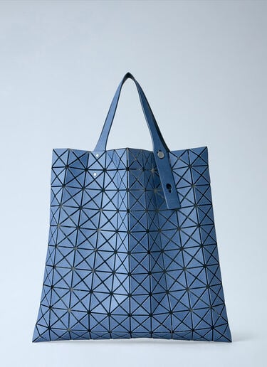 LN-CC® - Bao Bao Issey Miyake: Prism Denim Tote Bag - Blue Bao Bao Issey Miyake Prism Denim Tote Bag Blue bao0365002