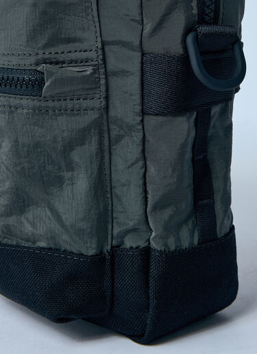 Stone Island ロゴパッチクロスボディバッグ  グリーン sto0160063