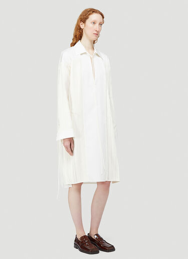 Jil Sander Laurene Dress White jil0210004