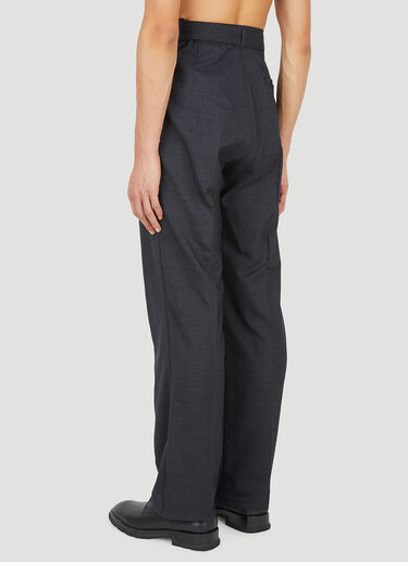Lemaire Loose Pleated Pants Dark Grey lem0150010